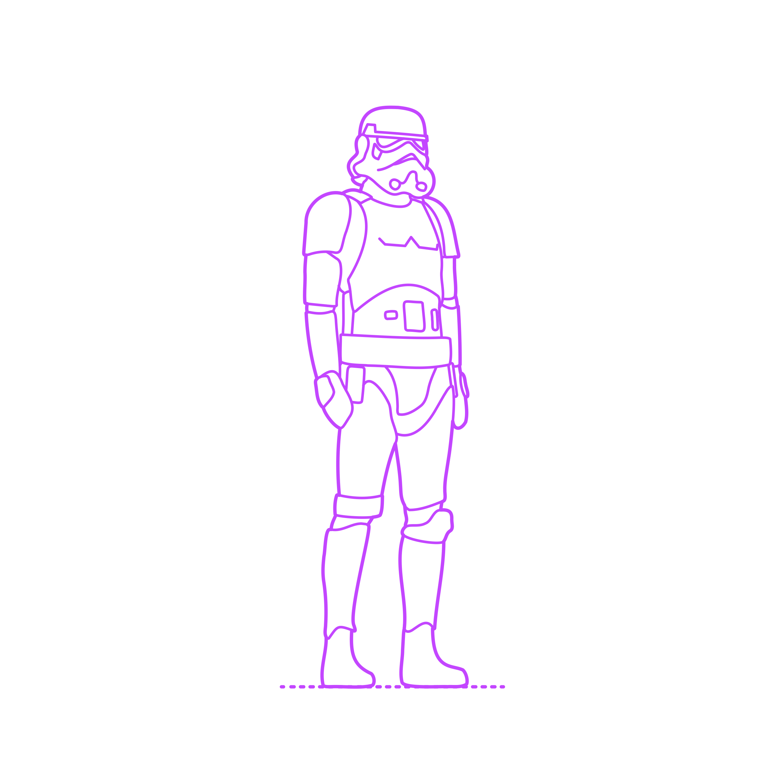 Pop Culture Star Wars Stormtrooper Stencil Svg Vector Free Vectors